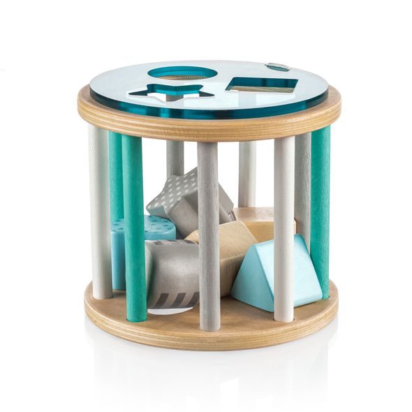 ZOPA DŘEVĚNÁ AKTIVITY VKLÁDAČKA - MOTORICKÉ A HRY - PRO DĚTI