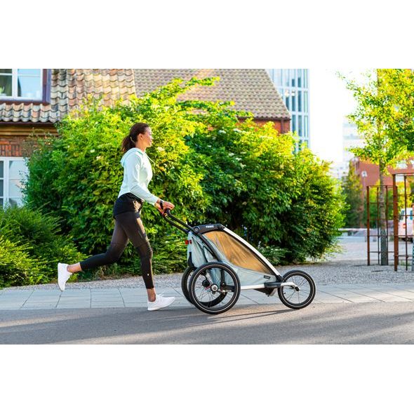 THULE CHARIOT CAB DOUBLE CYPRESS GREEN - VOZÍKY ZA KOLO - NOŠENÍ & SPORT