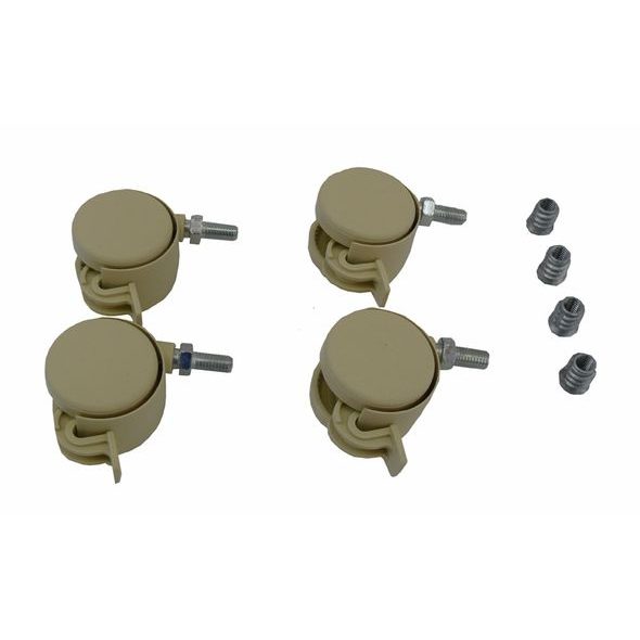 TOMI SADA KOLEČEK S BRZDOU (NOVÁ S FUTÝRKY) - KOLEČKA A ŠUPLÍKY K POSTÝLKÁM - SPINKÁNÍ