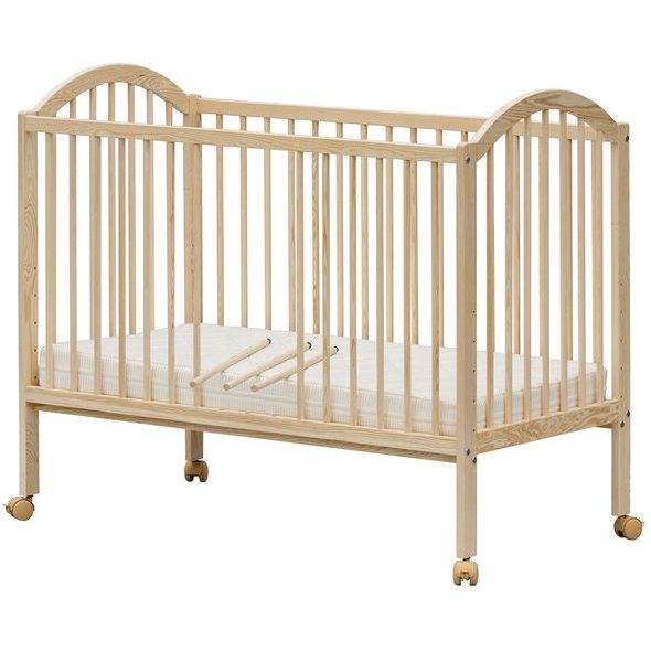 SCARLETT DĚTSKÁ POSTÝLKA SCARLETT ALENKA - ECO PŘÍRODNÍ (BOROVICE) - VYNDAVACÍ PŘÍČKY - 120 X 60 CM - DŘEVĚNÉ POSTÝLKY - SPINKÁNÍ