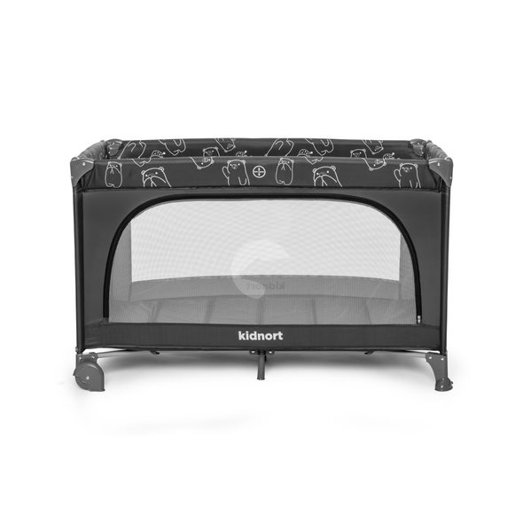 KIDNORT CESTOVNÍ POSTÝLKA KIDNORT GROTTA TMAVĚ ŠEDÁ - CESTOVNÍ POSTÝLKY - SPINKÁNÍ