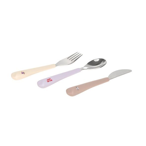 LÄSSIG SADA PŘÍBORŮ 3KS TINY TEAM CAT - LŽIČKY A PŘÍBORY - KRMENÍ