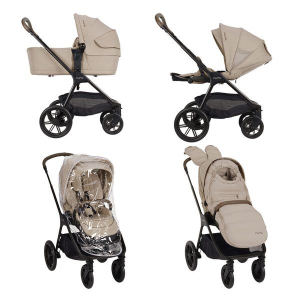 NUNA TRIV™ LX + LYTL™ + ZIMNÍ SADA COSMOPOLITAN - KOMBINACE S PŘÍSLUŠENSTVÍM - KOČÁRKY A PŘÍSLUŠENSTVÍ