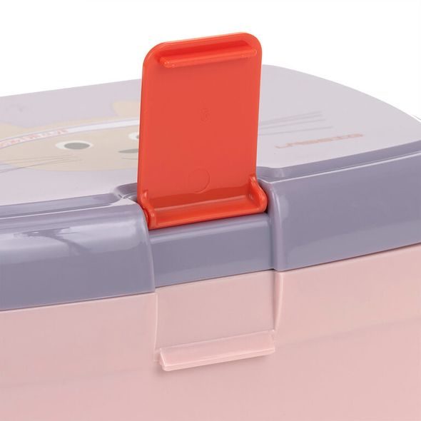 LÄSSIG KIDS LÄSSIG LUNCHBOX TINY TEAM CAT - USKLADNĚNÍ JÍDLA - KRMENÍ