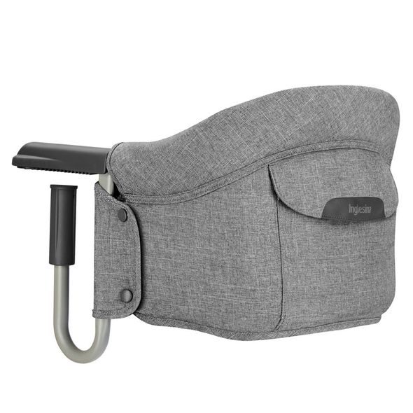 DĚTSKÁ SKLÁDACÍ ŽIDLIČKA INGLESINA FAST STONE GREY - JÍDELNÍ ŽIDLIČKY CESTOVNÍ - KRMENÍ