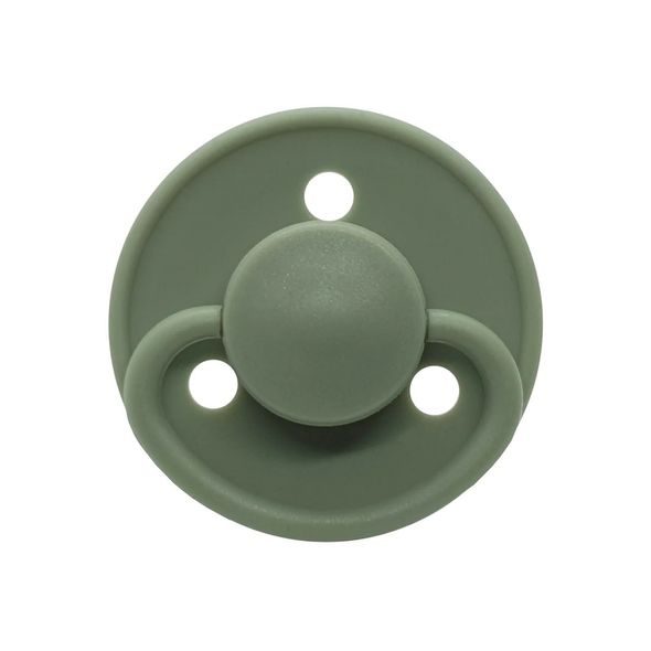 MININOR KULATÝ DUDLÍK LATEX 2 KS 0M+ WILLOW GREEN - ŠIDÍTKA A DOPLŇKY - KRMENÍ