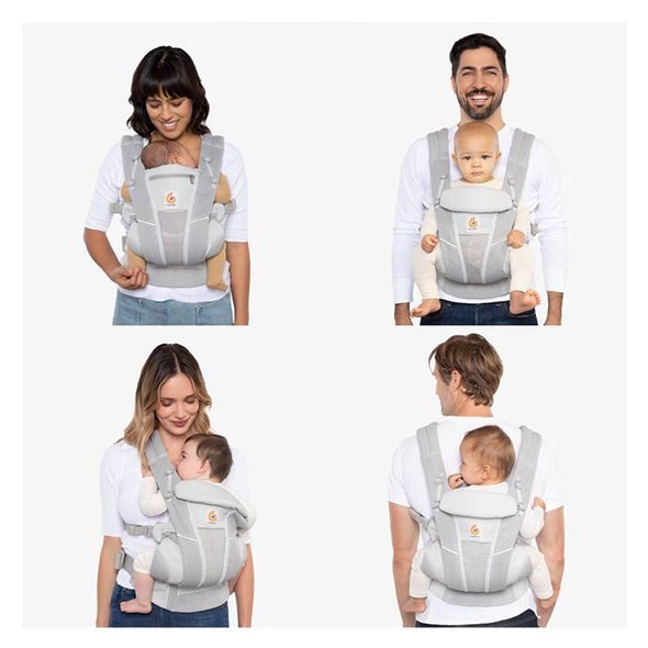 ERGOBABY OMNI 360 BREEZE PEARL GREY - ERGONOMICKÁ NOSÍTKA - NOŠENÍ & SPORT