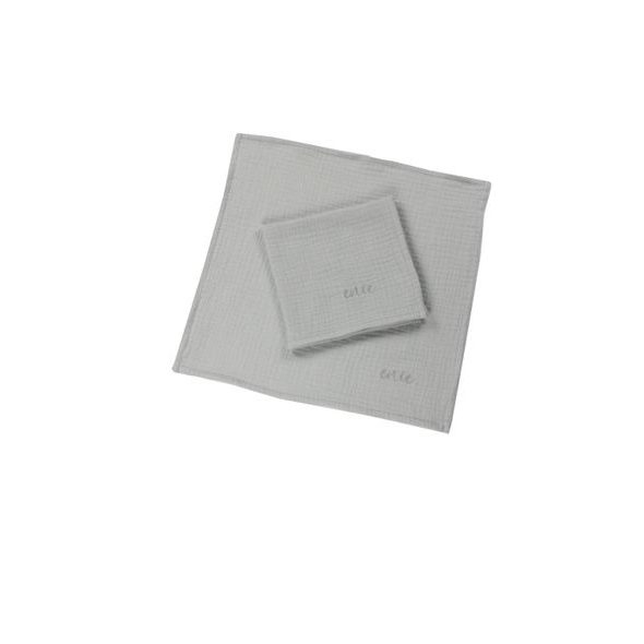 ENIE BABY MUŠELÍNOVÉ PLENKY 30X30CM 2KS - LÁTKOVÉ UBROUSKY - PŘEBALOVÁNÍ