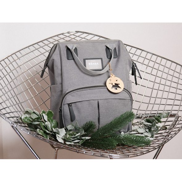 BEABA PŘEBALOVACÍ BATOH WELLINGTON HEATHER GREY - PŘEBALOVACÍ BATOHY - KOČÁRKY A PŘÍSLUŠENSTVÍ