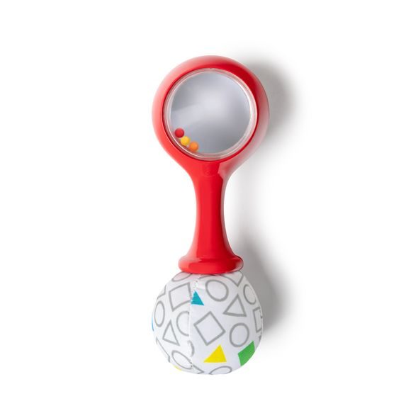 BABY EINSTEIN HRAČKA CHRASTÍTKO SHAKE & GROOVE™ 2KS, 0M+ - MOTORICKÉ A HUDEBNÍ - PRO DĚTI