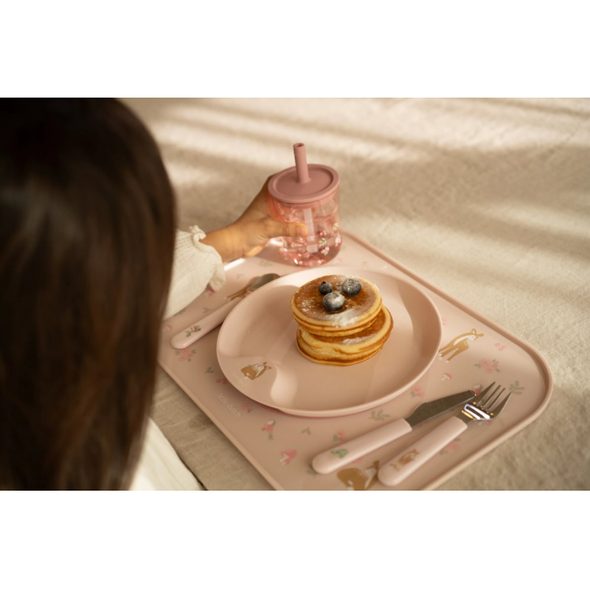 LITTLE DUTCH KELÍMEK S BRČKEM 250 ML FAIRY GARDEN - DĚTSKÉ HRNEČKY - KRMENÍ