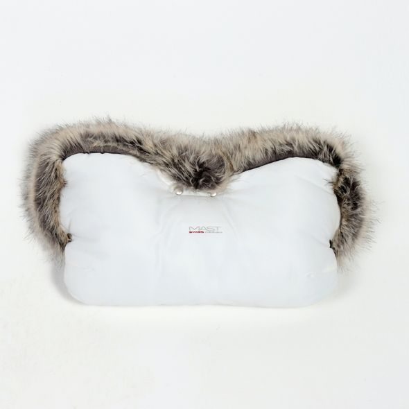 MAST RUKÁVNÍK WHITE - RUKÁVNÍKY NA KOČÁREK - KOČÁRKY A PŘÍSLUŠENSTVÍ