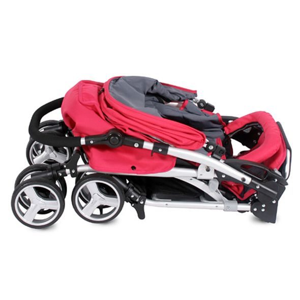 SLOŽENÝ KOČÁREK - SPORTOVNÍ KOČÁRKY - KOČÁRKY A PŘÍSLUŠENSTVÍ