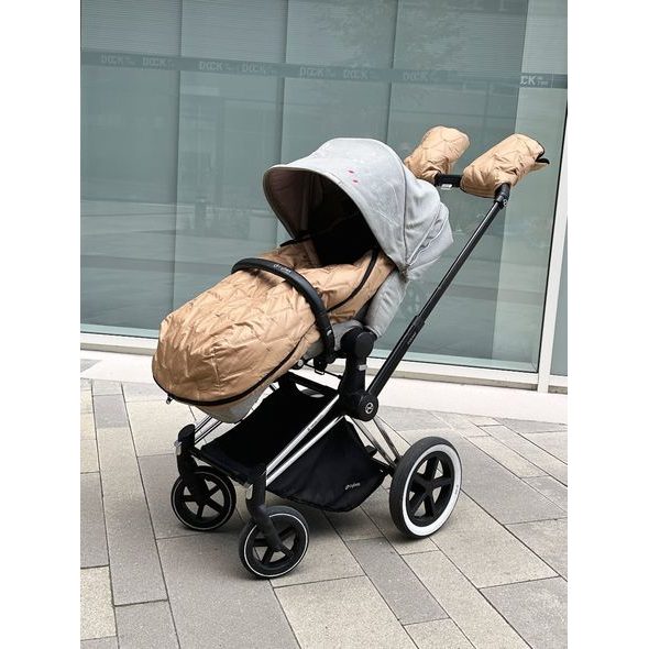 PINKIE PÉŘOVÝ ZIMNÍ FUSAK SUPERFINE VEE SAND - FUSAKY DO KOČÁRKU - KOČÁRKY A PŘÍSLUŠENSTVÍ