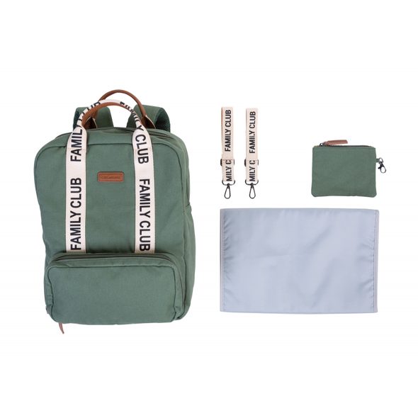 CHILDHOME PŘEBALOVACÍ BATOH FAMILY CLUB GREEN - PŘEBALOVACÍ BATOHY - KOČÁRKY A PŘÍSLUŠENSTVÍ