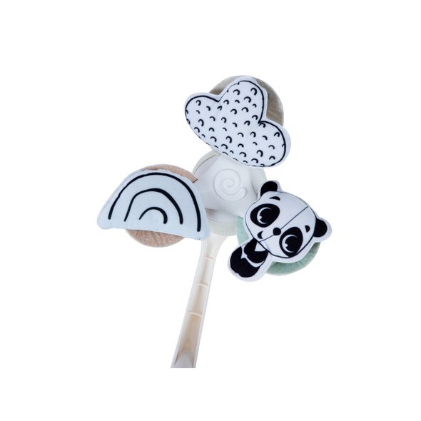 TINY LOVE HUDEBNÍ KOLOTOČ NA CESTY BLACK & WHITE - HRAČKY K ZAVĚŠENÍ - PRO DĚTI