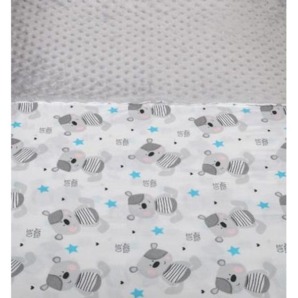 TOMI POVLEČENÍ K2 MINKY TEDDY - POVLEČENÍ DO POSTÝLKY - SPINKÁNÍ