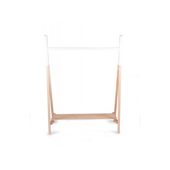 CHILDHOME STOJAN NA OBLEČENÍ TIPI DŘEVĚNÝ - DEKORACE A POLIČKY - SPINKÁNÍ