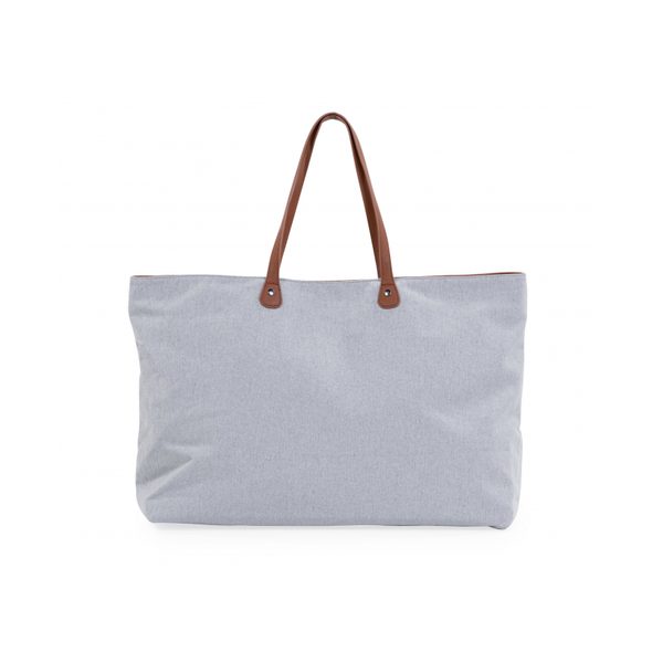 CHILDHOME CESTOVNÍ TAŠKA FAMILY BAG CANVAS GREY - PŘEBALOVACÍ TAŠKY - KOČÁRKY A PŘÍSLUŠENSTVÍ