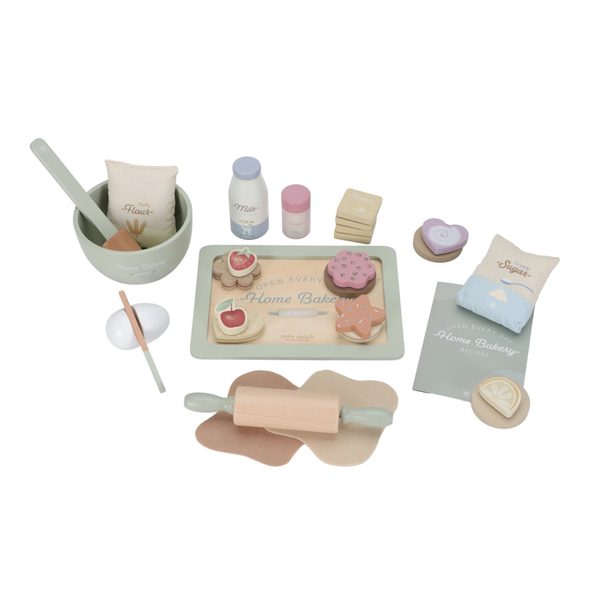 LITTLE DUTCH SADA NA PEČENÍ DŘEVĚNÁ - LITTLE DUTCH - PRO DĚTI