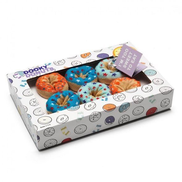 DOOKY GIFT DONUTS PONOŽKY 3 PÁRY - PONOŽKY A PUNČOCHY - PRO DĚTI