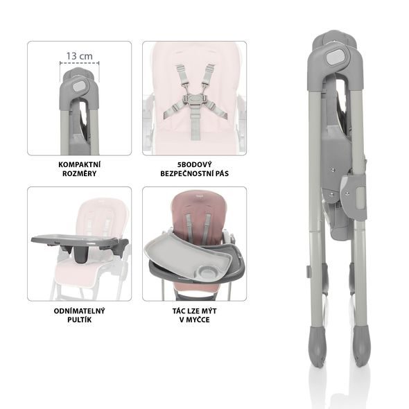 ZOPA DĚTSKÁ ŽIDLIČKA POCKET - JÍDELNÍ ŽIDLIČKY PLASTOVÉ - KRMENÍ