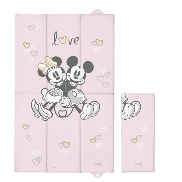 CEBA PODLOŽKA PŘEBALOVACÍ CESTOVNÍ (50X80) DISNEY MINNIE & MICKEY PINK - PŘEBALOVACÍ PODLOŽKY - PŘEBALOVÁNÍ