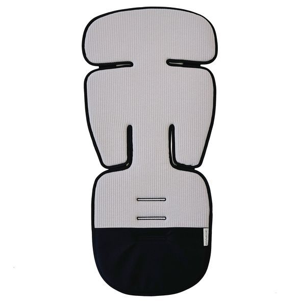 PINKIE PODLOŽKA DO KOČÁRKU LABEL GREY/BLACK - PODLOŽKY DO KOČÁRKU - KOČÁRKY A PŘÍSLUŠENSTVÍ