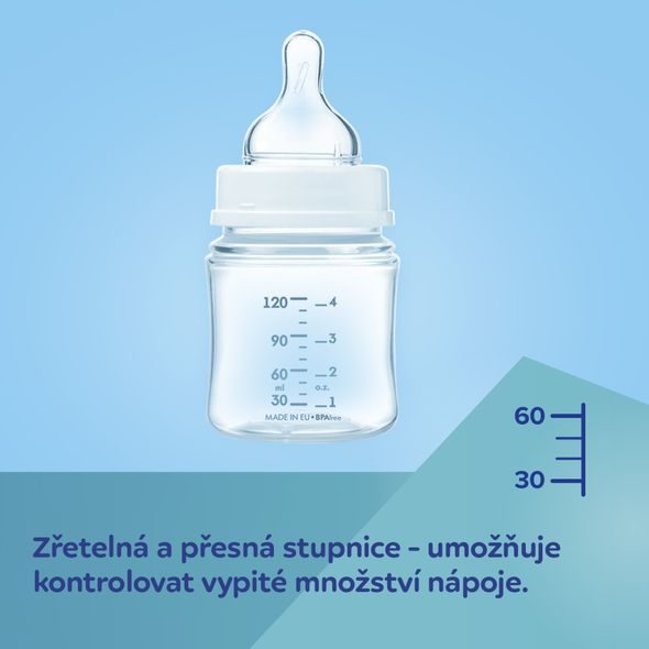 CANPOL BABIES ANTIKOLIKOVÁ LAHEV EASYSTART MOUNTAINS 240ML BÉŽOVÁ - KOJENECKÉ LAHVE - KRMENÍ