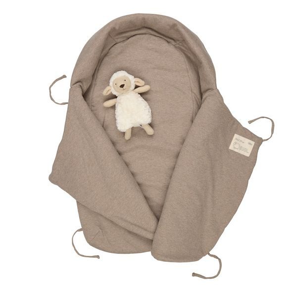 VOKSI WOOL WRAP WALNUT - FUSAKY DO KOČÁRKU - KOČÁRKY A PŘÍSLUŠENSTVÍ