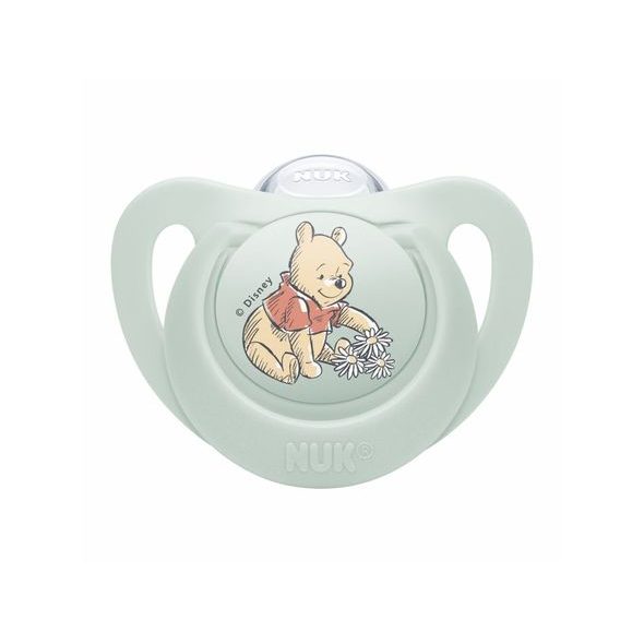 NUK DUDLÍK STAR SILIKON 0-6M DISNEY POOH - ŠIDÍTKA A DOPLŇKY - KRMENÍ
