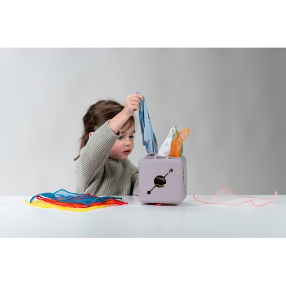 TAF TOYS BOX S ŠÁTKY BUNNY - HRAČKY PRO NEJMENŠÍ - PRO DĚTI