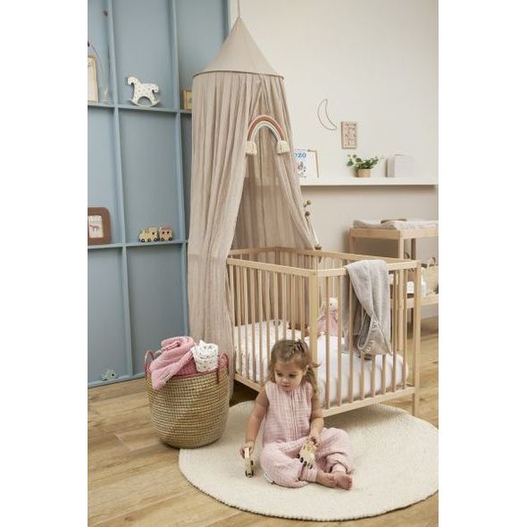 MEYCO LETNÍ MUŠELÍNOVÝ JUMPER VEL.104 - SOFT PINK - SPACÍ PYTLE - SPINKÁNÍ