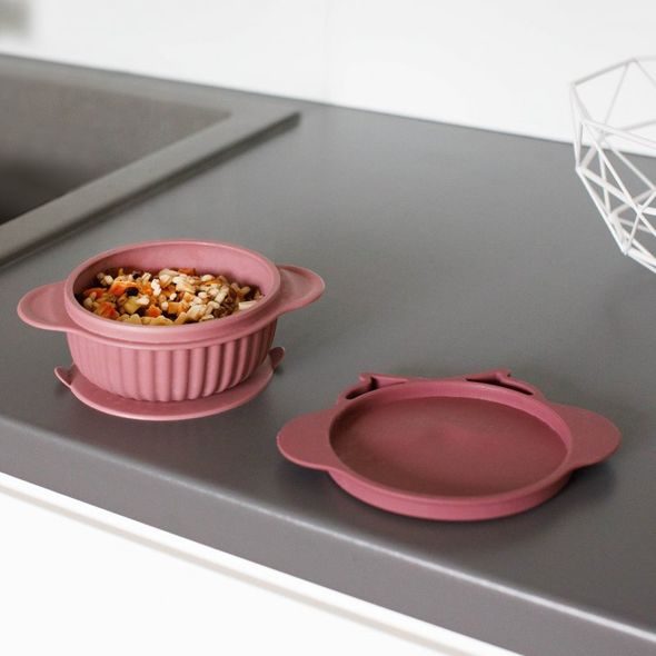 INNOGIO SILIKONOVÁ MISKA S VÍČKEM GIOFRESH - MISKY, TALÍŘKY A PODLOŽKY - KRMENÍ