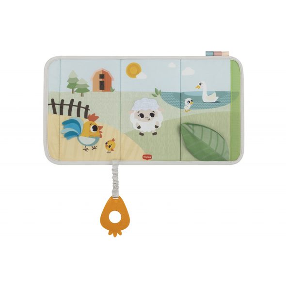 TINY LOVE KNÍŽKA S AKTIVITAMI PRO HRU NA BŘÍŠKU FARMERS FUNDAY - HRA NA BŘÍŠKU - PRO DĚTI