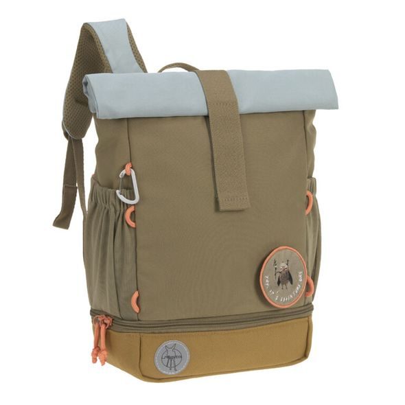 LÄSSIG MINI ROLLTOP BACKPACK NATURE OLIVE - BATOHY A TAŠKY - PRO DĚTI