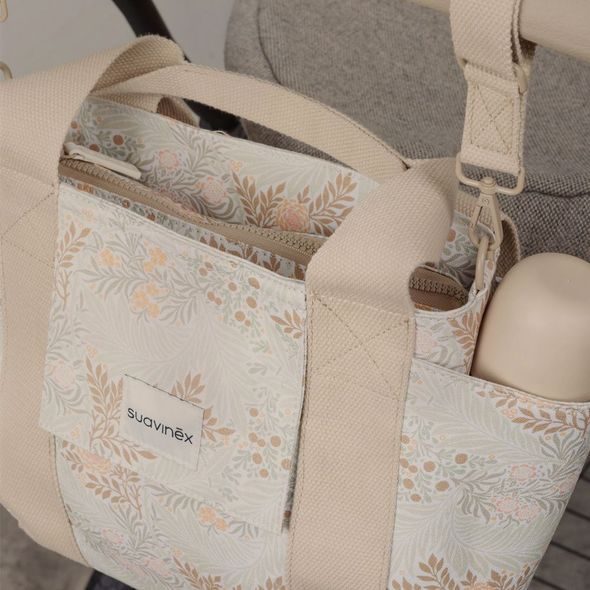 SUAVINEX SUAVINEX POETRY PŘEBALOVACÍ TAŠKA - KVĚTINOVÁ - PŘEBALOVACÍ TAŠKY - KOČÁRKY A PŘÍSLUŠENSTVÍ