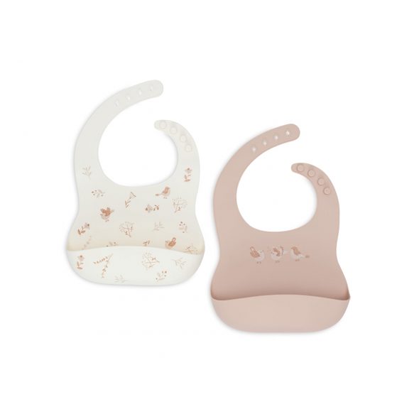 JOLLEIN BRYNDÁK SILIKONOVÝ LOVELY BIRDS 2 KS - BRYNDÁKY - KRMENÍ