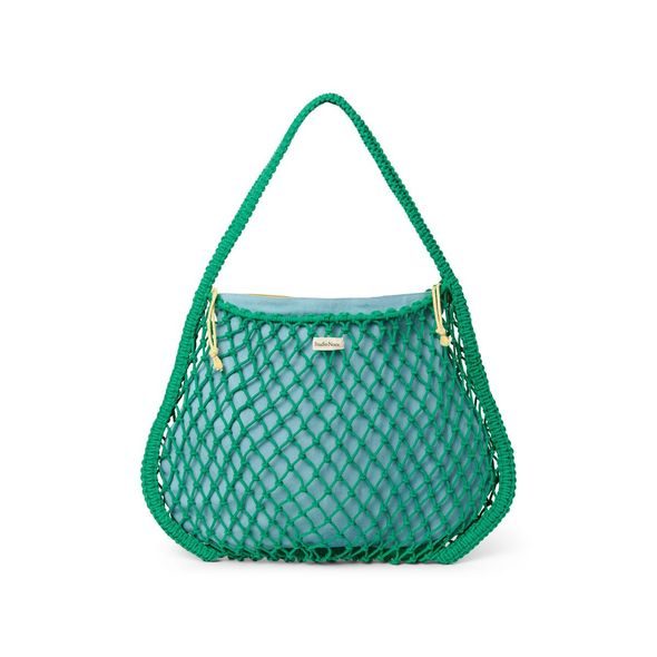 STUDIO NOOS MACRAME MOM BAG GREEN & BLUE YELLOW - DOPLŇKY - PRO MAMINKY