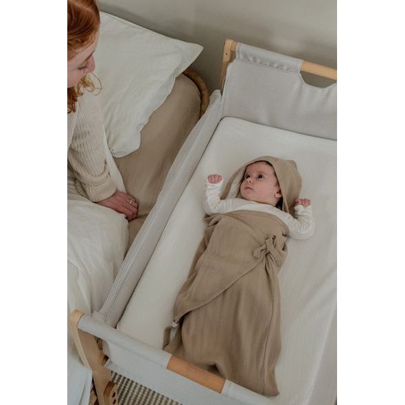 LODGER WRAPPER NEWBORN POINTELLE SHELL - ZAVINOVAČKY - SPINKÁNÍ