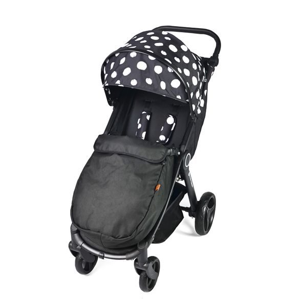 PETITE&MARS NÁNOŽNÍK KE KOČÁRKU STREET+, ROYAL, MOVE ČERNÝ - NÁNOŽNÍKY - KOČÁRKY A PŘÍSLUŠENSTVÍ