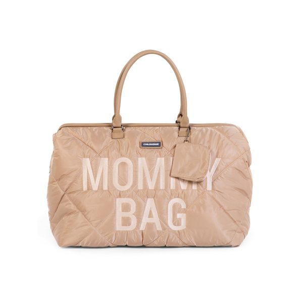 CHILDHOME PŘEBALOVACÍ TAŠKA MOMMY BAG PUFFERED BEIGE - PŘEBALOVACÍ TAŠKY - KOČÁRKY A PŘÍSLUŠENSTVÍ