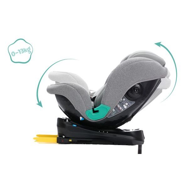 LUCA 360° GREY-GREY - AUTOSEDAČKY 9-25KG - AUTOSEDAČKY A PŘÍSLUŠENSTVÍ