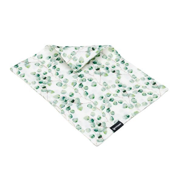 T-TOMI MUŠELÍNOVÁ PLENA POD HLAVIČKU EUCALYPTUS - LÁTKOVÉ PLENY ALL IN ONE - PŘEBALOVÁNÍ