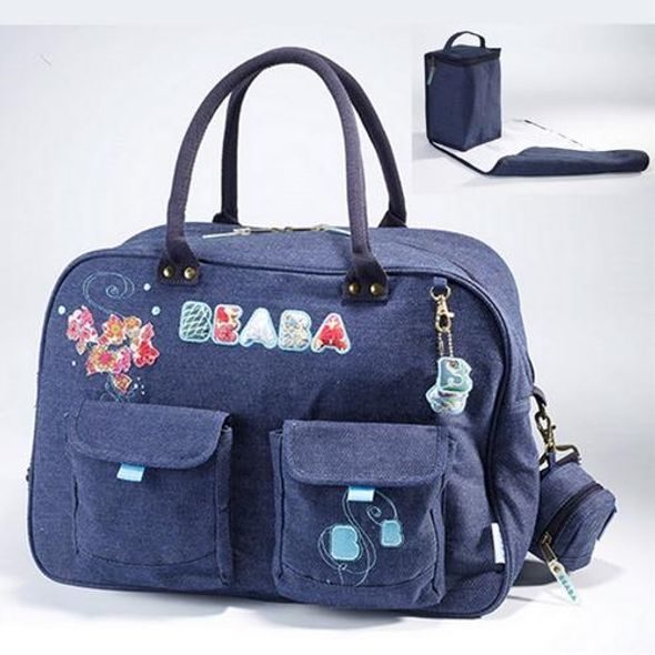 BEABA PŘEBALOVACÍ TAŠKA DENIM - PŘEBALOVACÍ TAŠKY - KOČÁRKY A PŘÍSLUŠENSTVÍ