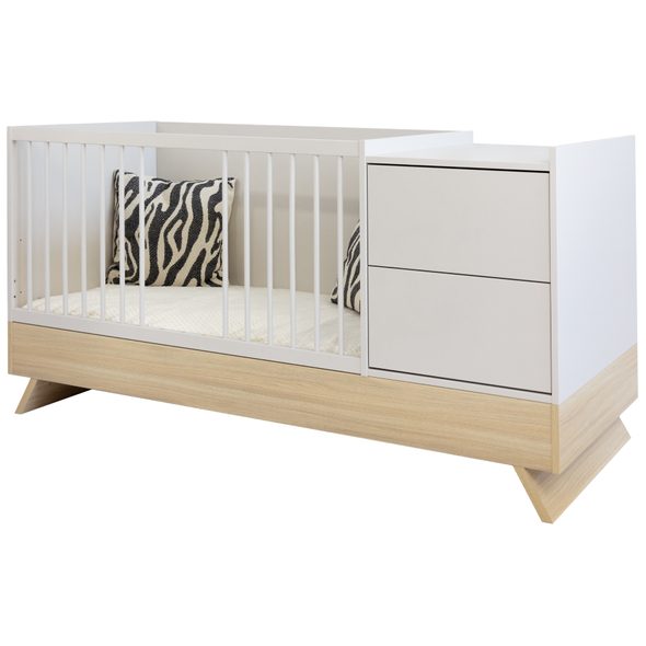 KOMBI POSTÝLKA FAKTUM SIENNA 3V1 CASHMERE 70X - DŘEVĚNÉ POSTÝLKY - SPINKÁNÍ