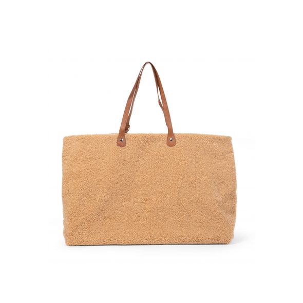 CHILDHOME CESTOVNÍ TAŠKA FAMILY BAG TEDDY BEIGE - PŘEBALOVACÍ TAŠKY - KOČÁRKY A PŘÍSLUŠENSTVÍ