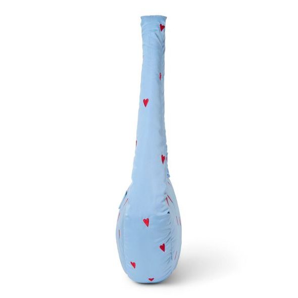 STUDIO NOOS - PUFFY MINI CROSS BODY BAG | LIGHT BLUE HEARTS - DOPLŇKY - PRO MAMINKY