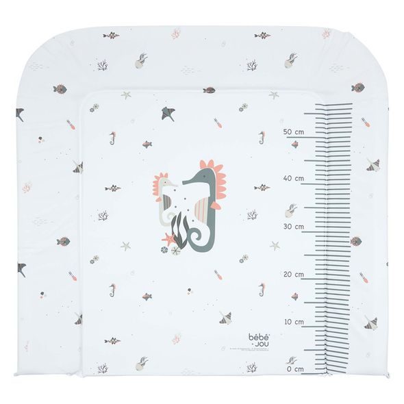 BEBE-JOU PŘEBALOVACÍ PODLOŽKA TŘÍSTRANNÁ 72X77CM OCEAN VIBES - PŘEBALOVACÍ PODLOŽKY - PŘEBALOVÁNÍ