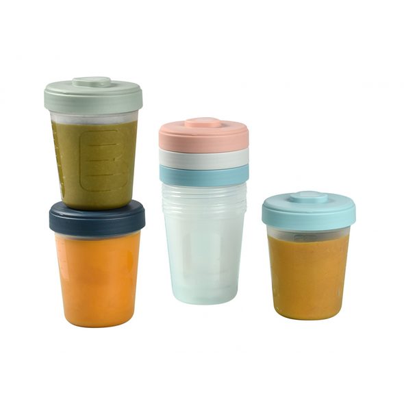 BEABA SADA KELÍMKŮ NA JÍDLO 6X 250ML - VÝHODNÉ SADY - KRMENÍ